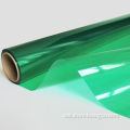 Decorative PET Grass Green Transparent Color Window Tint Film Roll Similar to 3M Window Film